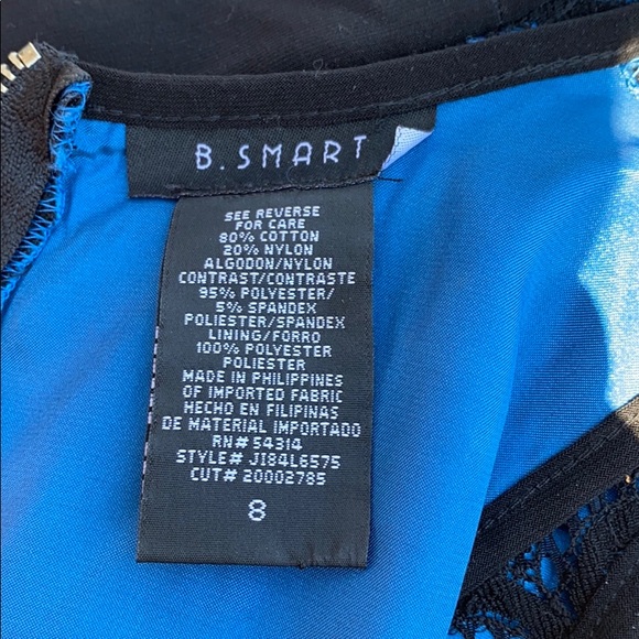 B. Smart Sleeveless Lace Short Sheath Dress - Picture 7 of 7